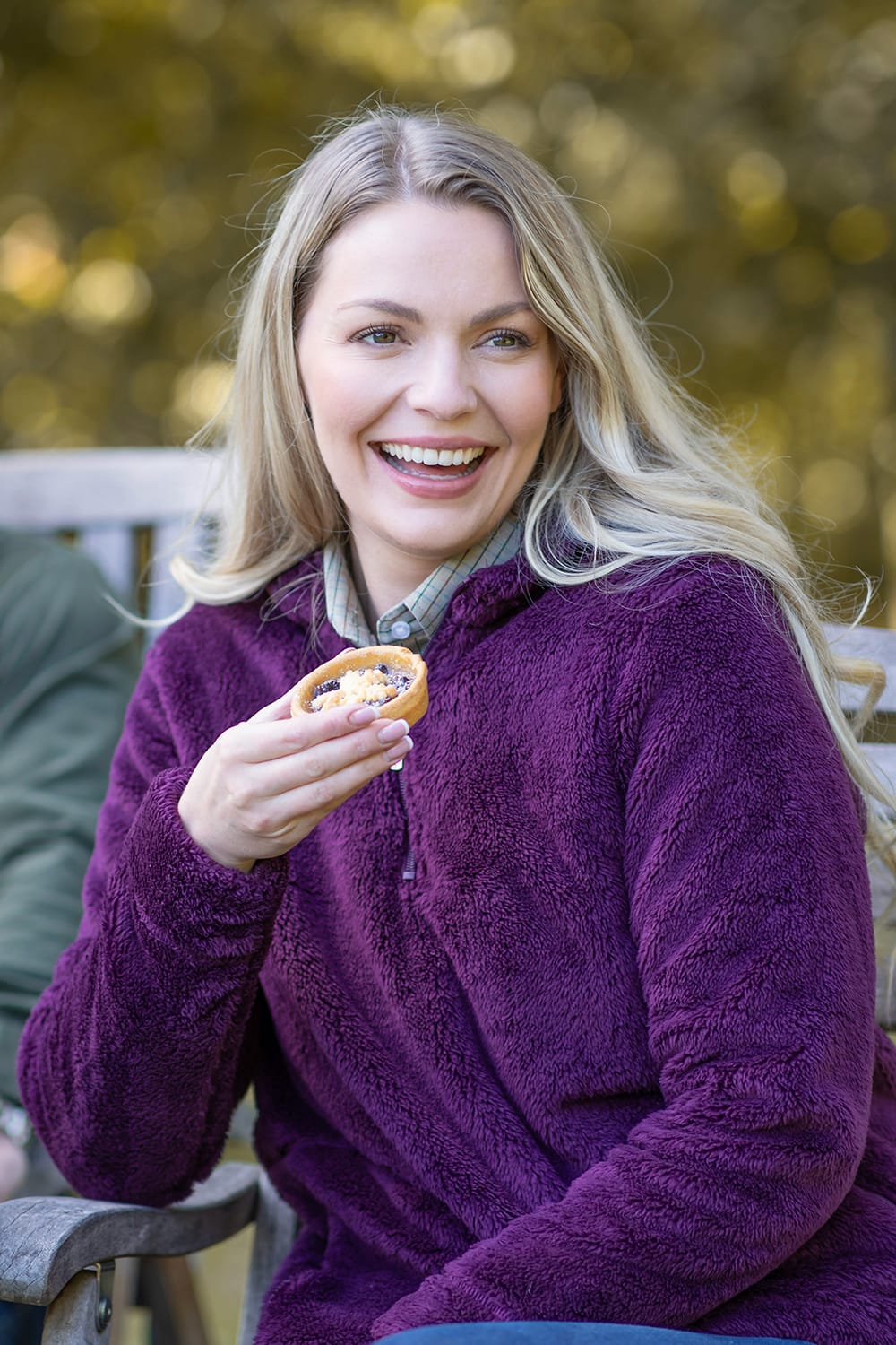 Fleece Jacket Deep purple - Image 4