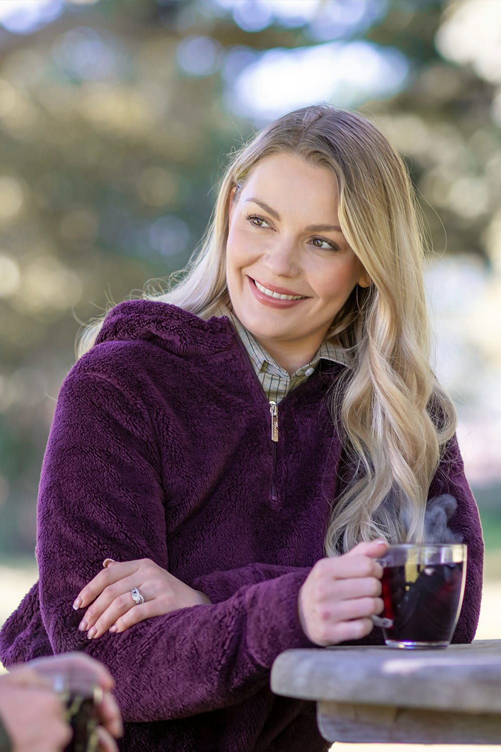 Fleece Jacket Deep purple - Image 6